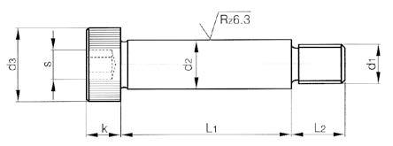 Schulter-Passschraube ISO 7379