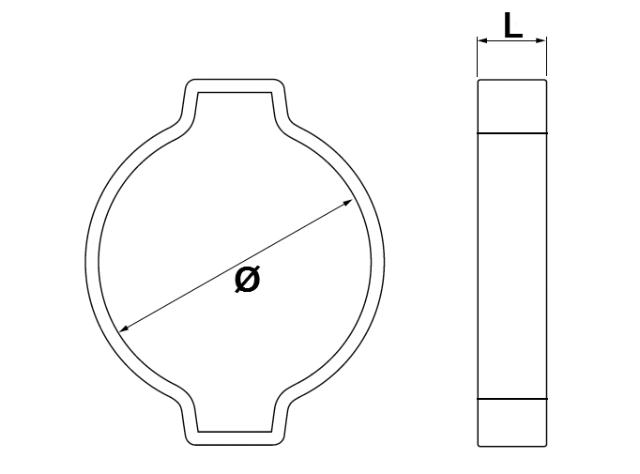 2-Ohr-Schlauchschelle