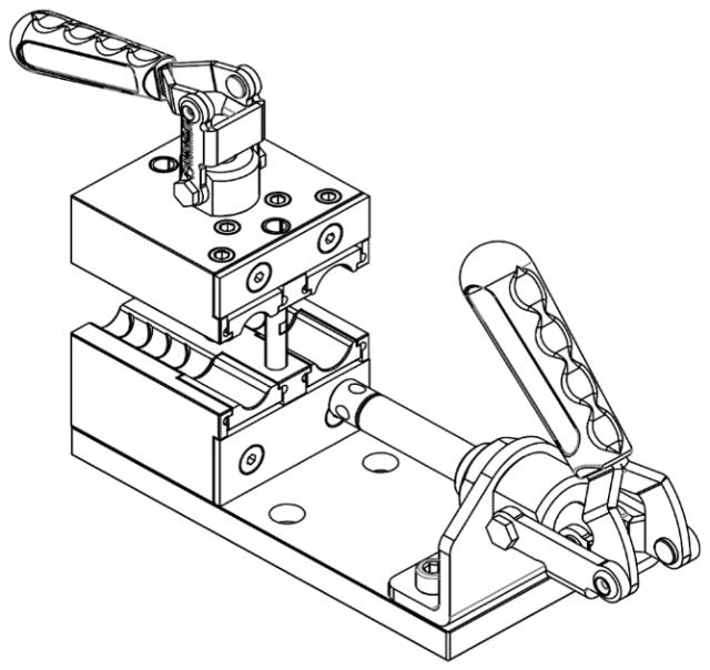 Push-Lock Montagevorrichtung für Steckschläuche
