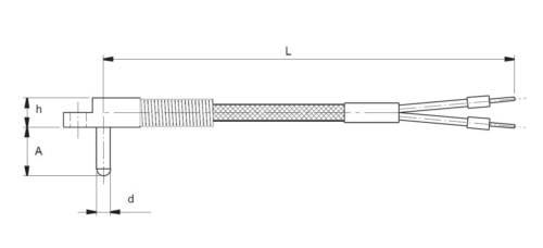 Thermoelement - Stift