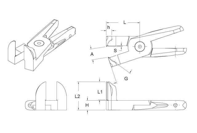 Lange Klinge 90°