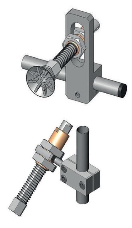 Gefederter Adapter Innengewinde M5 20mm