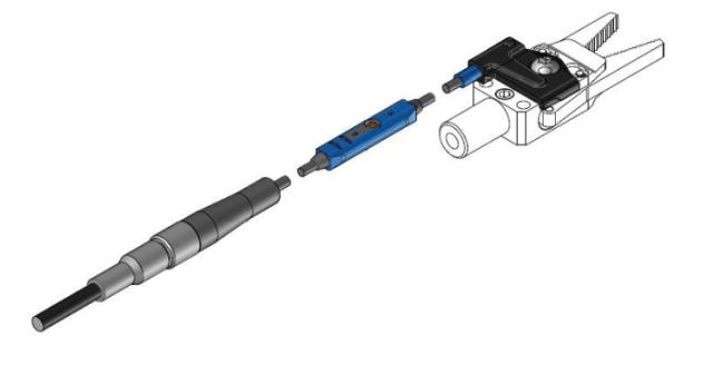 Sensor, Programmable Capacitive, PNP, M8 4Pin with Mounting Bracket for GZ10-8