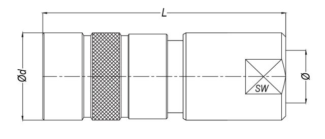 Non Spil Coupling Female Threaded