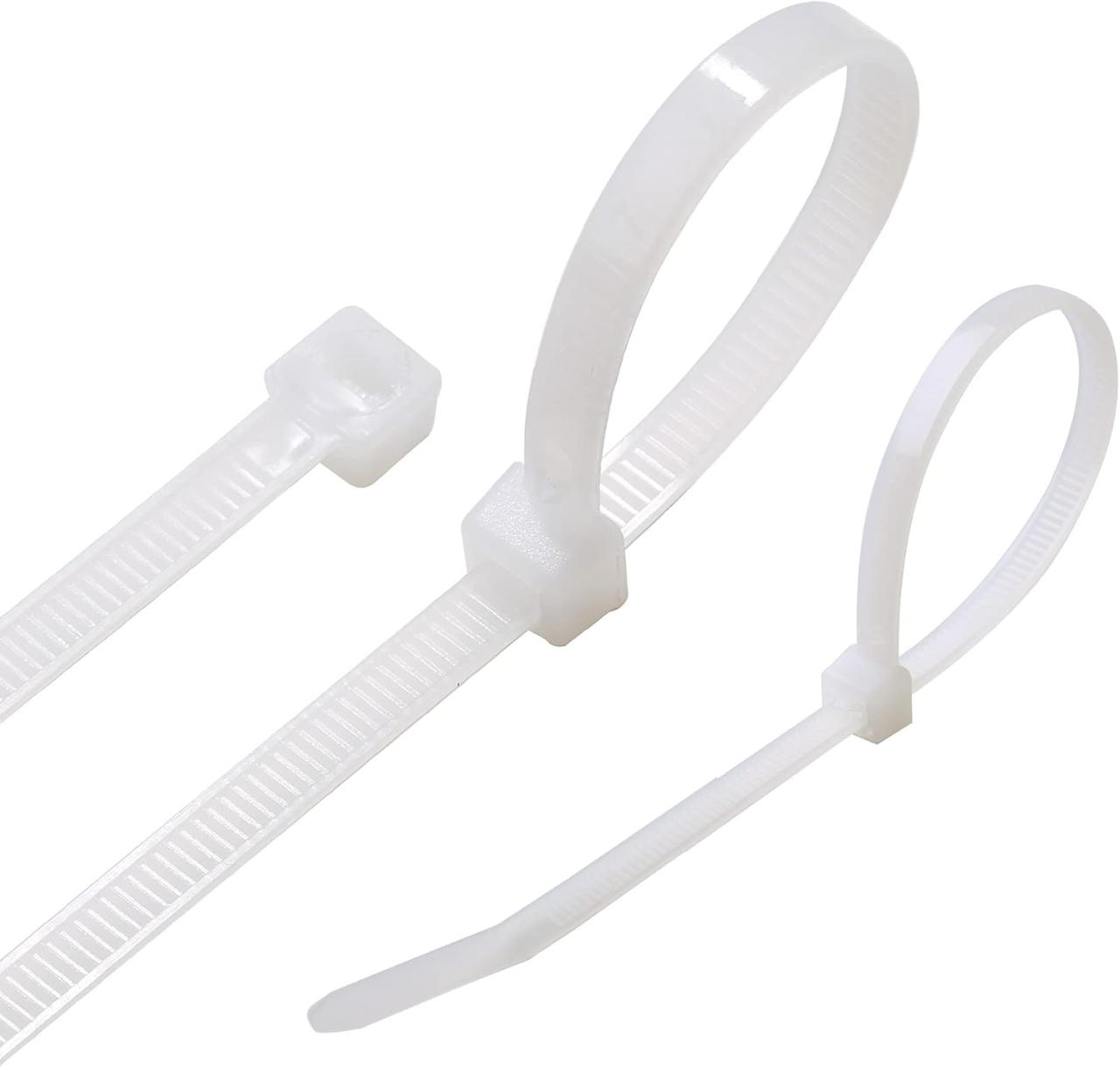 Kabelbinder Nylon 6/6 – Standard, weiß